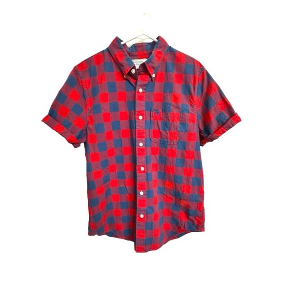 Abercrombie & Fitch Other - Abercrombie and Fitch Mens Buffalo Check Button Down Shirt size M